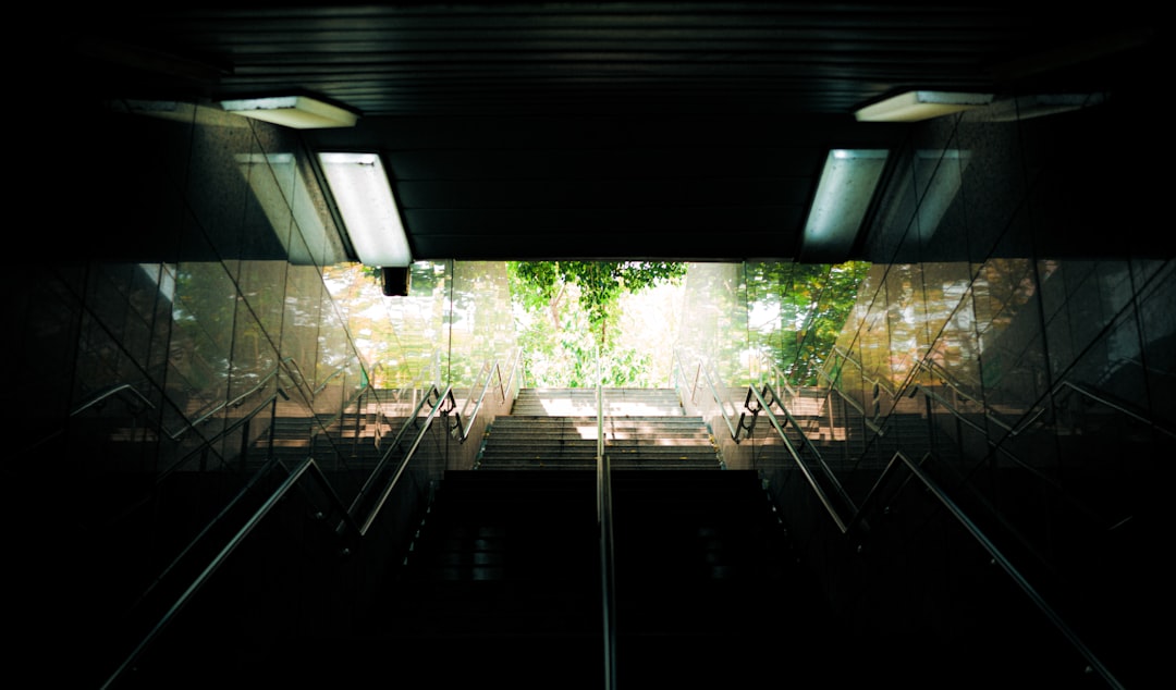 subway reflection