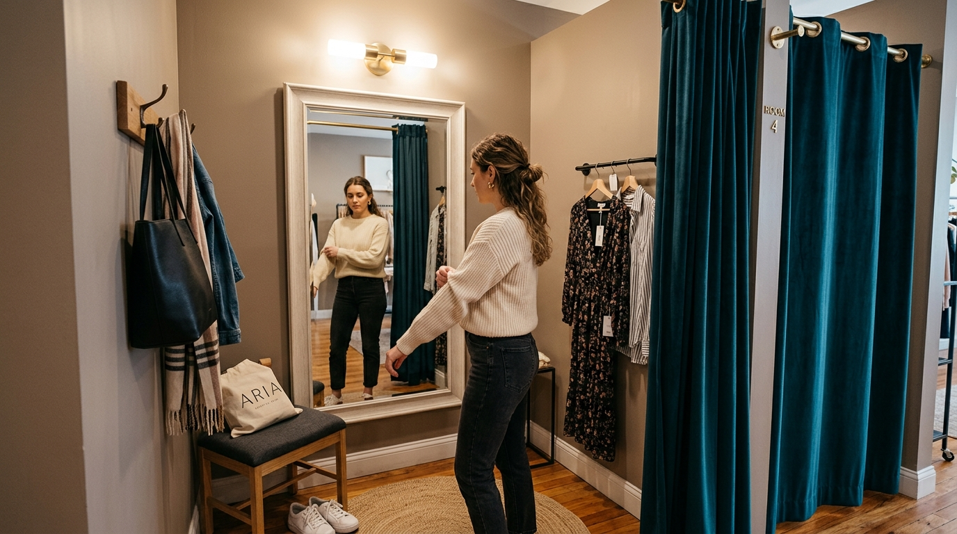 fitting room