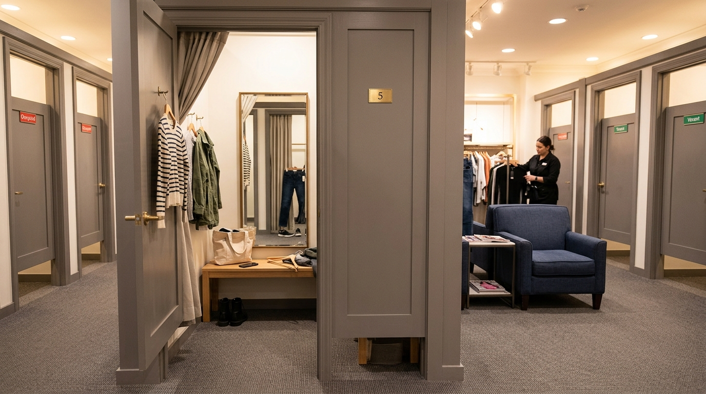 fitting room