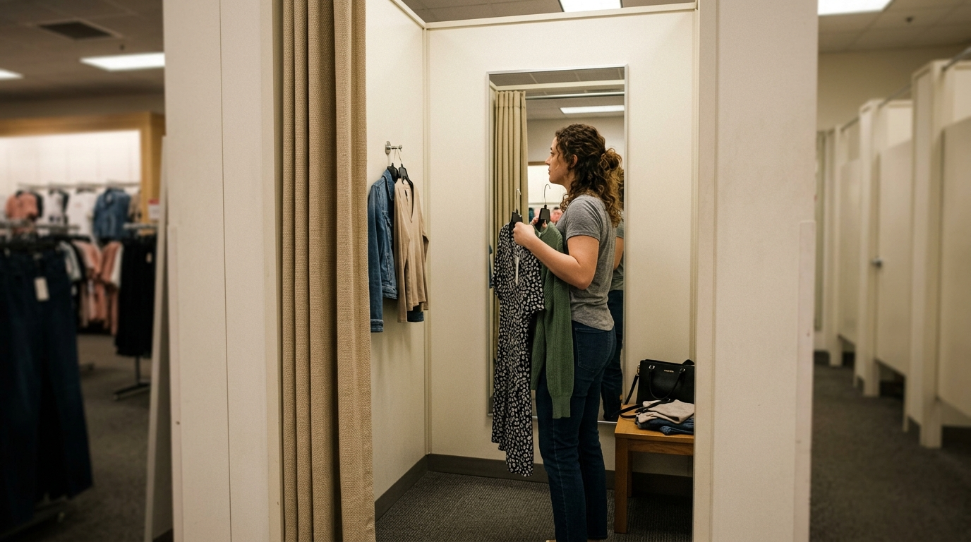 fitting room