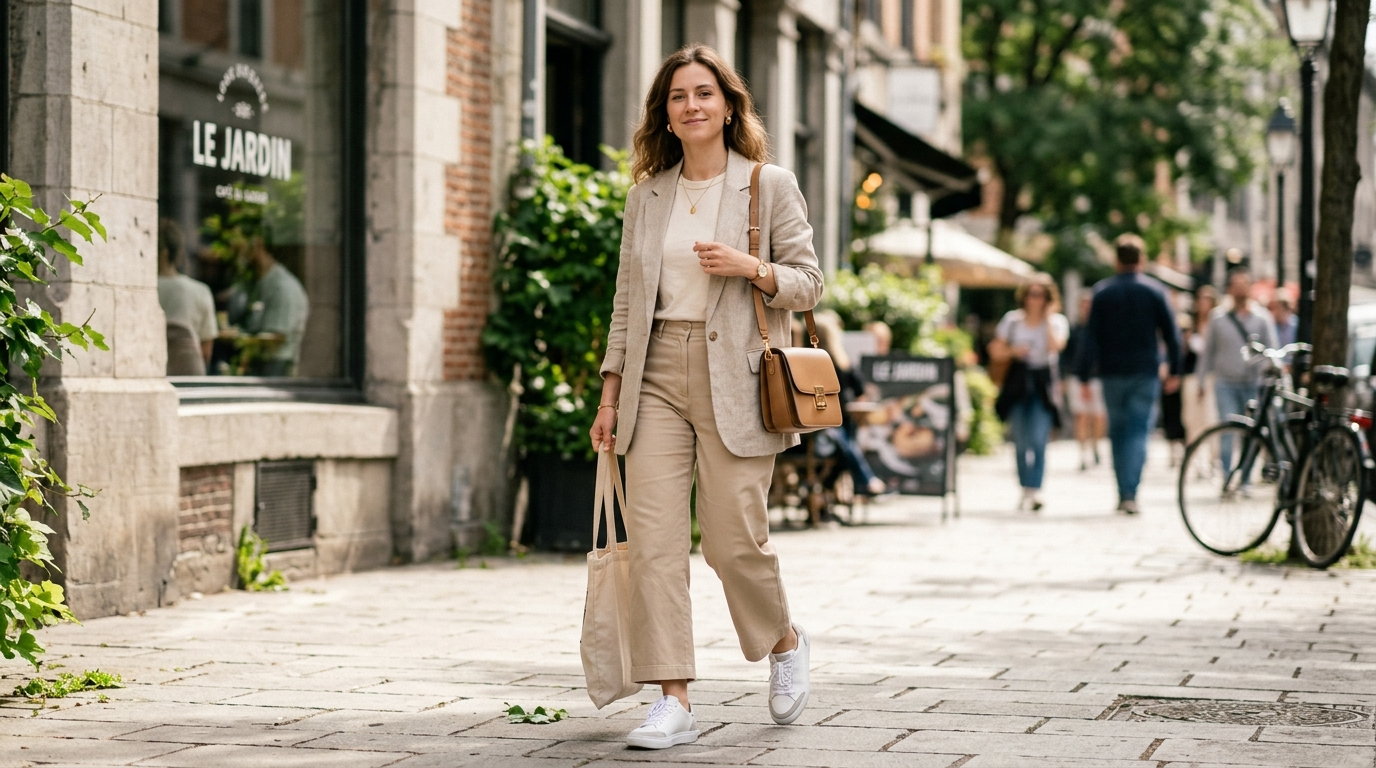 neutral outfit