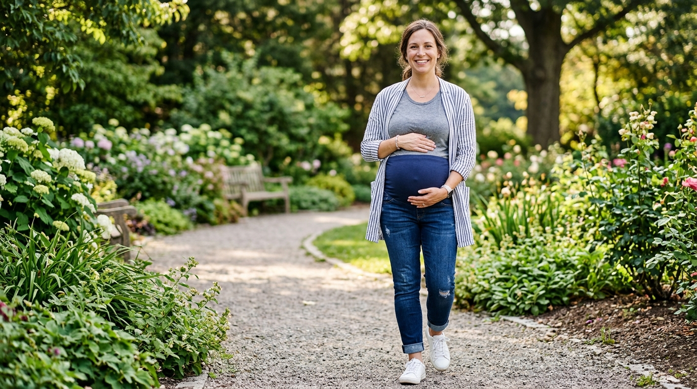 pregnant jeans