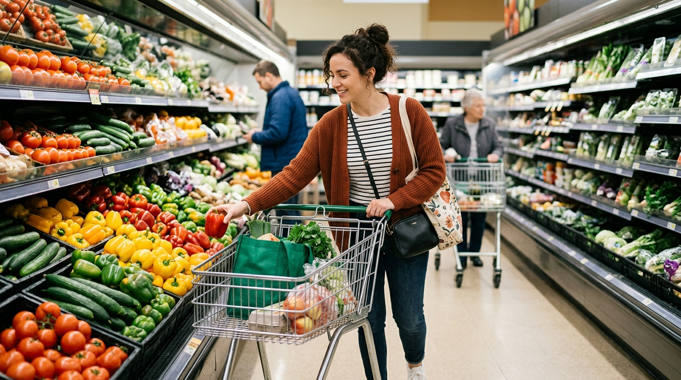 woman shopping