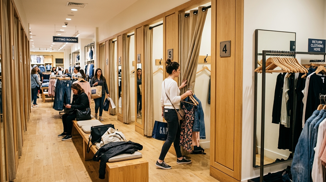 fitting room