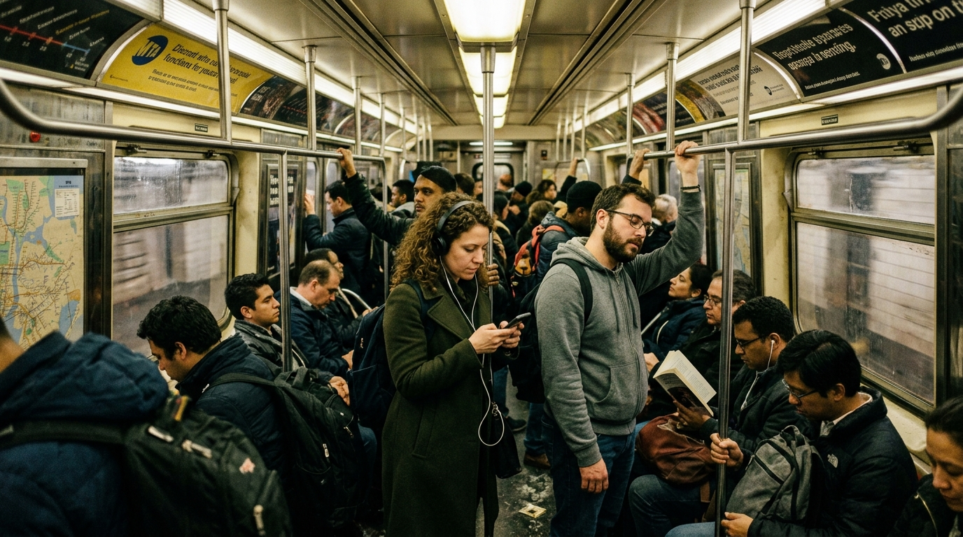 subway commute