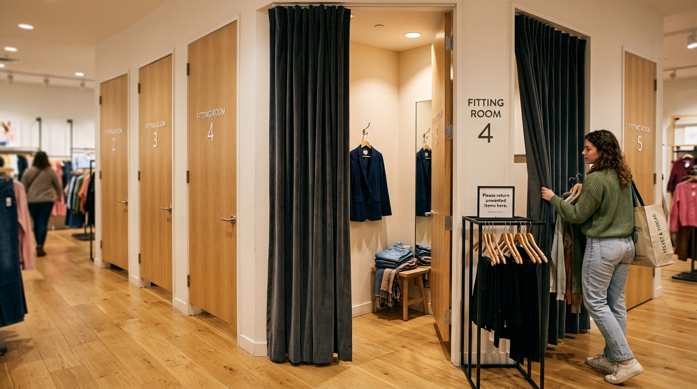 fitting room