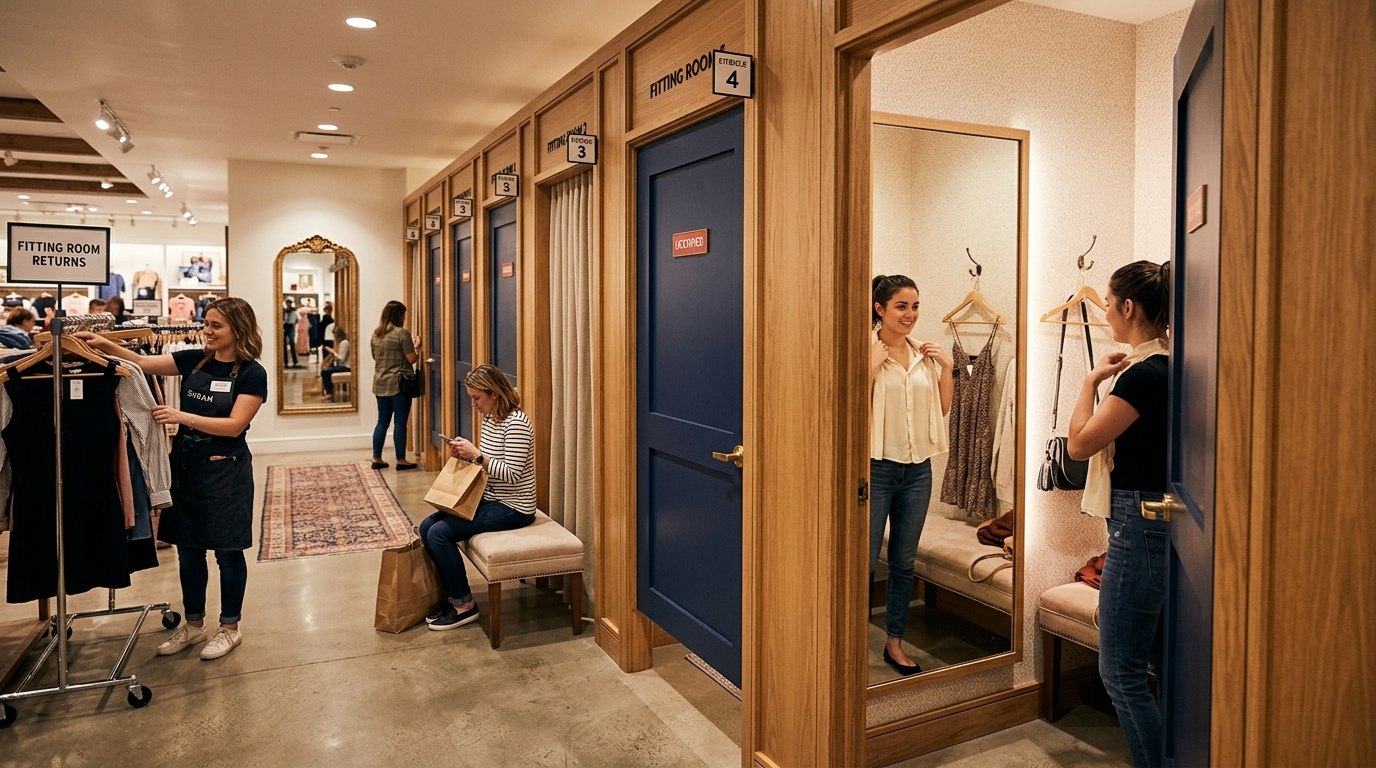 fitting room