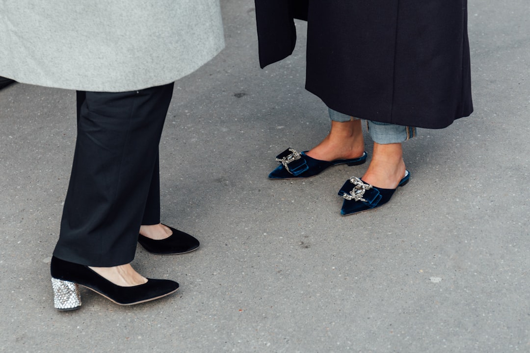 straight jeans heels